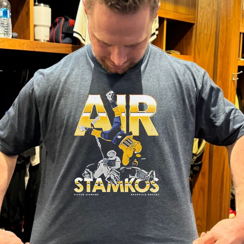 Steven Stamkos Air Stamkos Nashville Predators Hockey Shirt Gift Ideas For Dad Steven Stamkos Air Stamkos Nashville Predators Hockey Shirt Gift Ideas For Dad