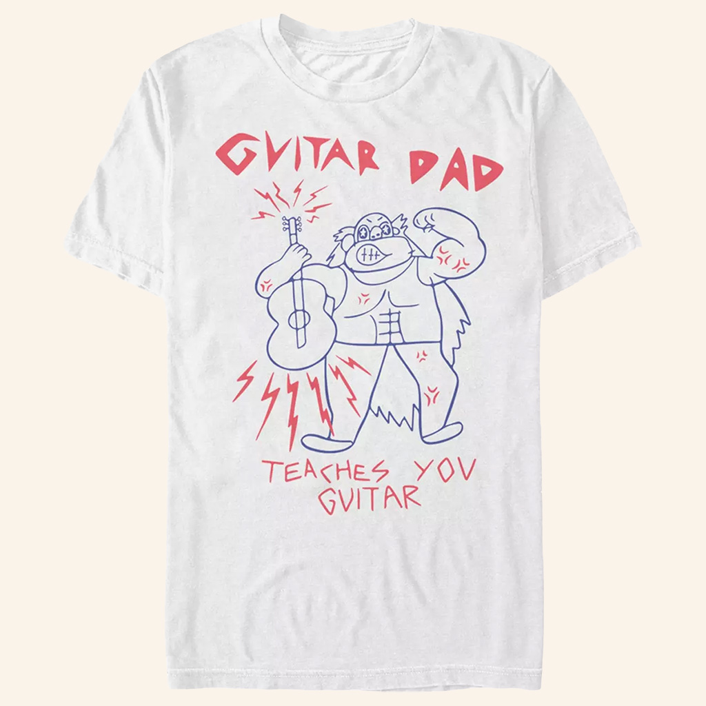 Steven Universe Merch Guitar Dad Advertisement T-Shirt Gifts Ideas For Him Steven Universe Merch Guitar Dad Advertisement T-Shirt Gifts Ideas For Him