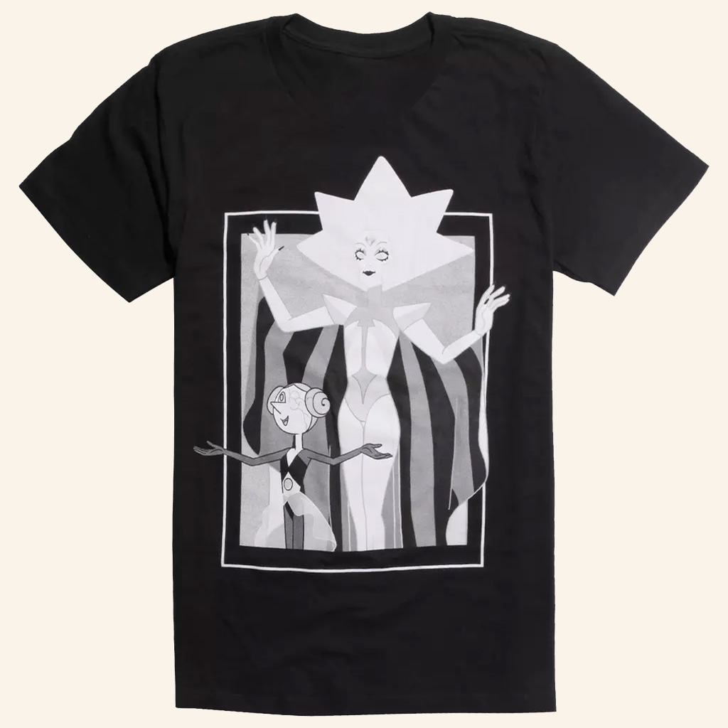 Steven Universe Merch White Diamond White Pearl T-Shirt Gifts For Best Friend
