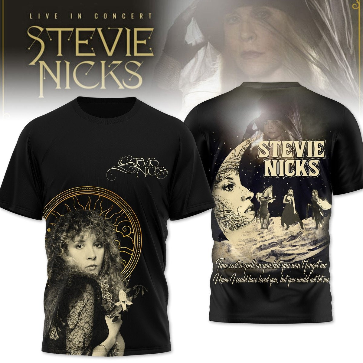 Stevie Nicks Live In Concert 2025 T-Shirt Presents For Music Lovers