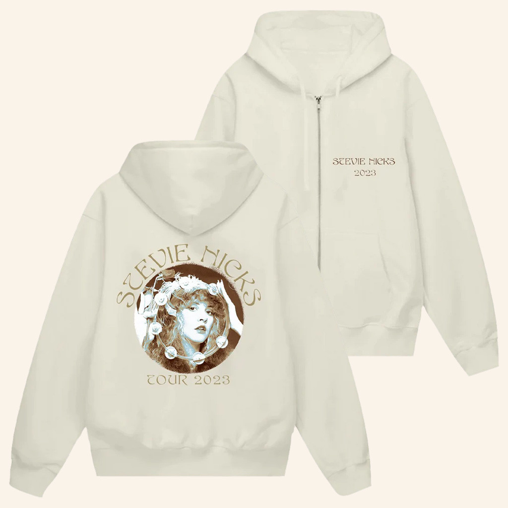 Stevie Nicks Merch Stevie Nicks Tour 2023 Zip Hoodie Christmas Gifts For Her Stevie Nicks Merch Stevie Nicks Tour 2023 Zip Hoodie Christmas Gifts For Her