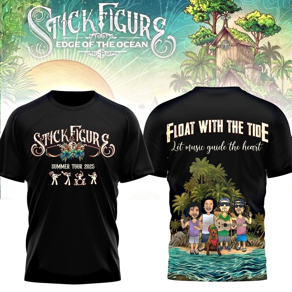Stick Figure Band Summer Tour 2025 T-Shirt Gift Ideas For Music Lovers