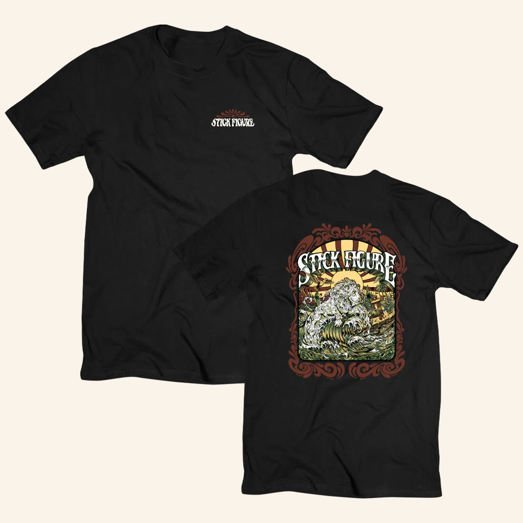 Stick Figure Merch Lion Swell T-Shirt Unique Gifts For Music Lovers Stick Figure Merch Lion Swell T-Shirt Unique Gifts For Music Lovers