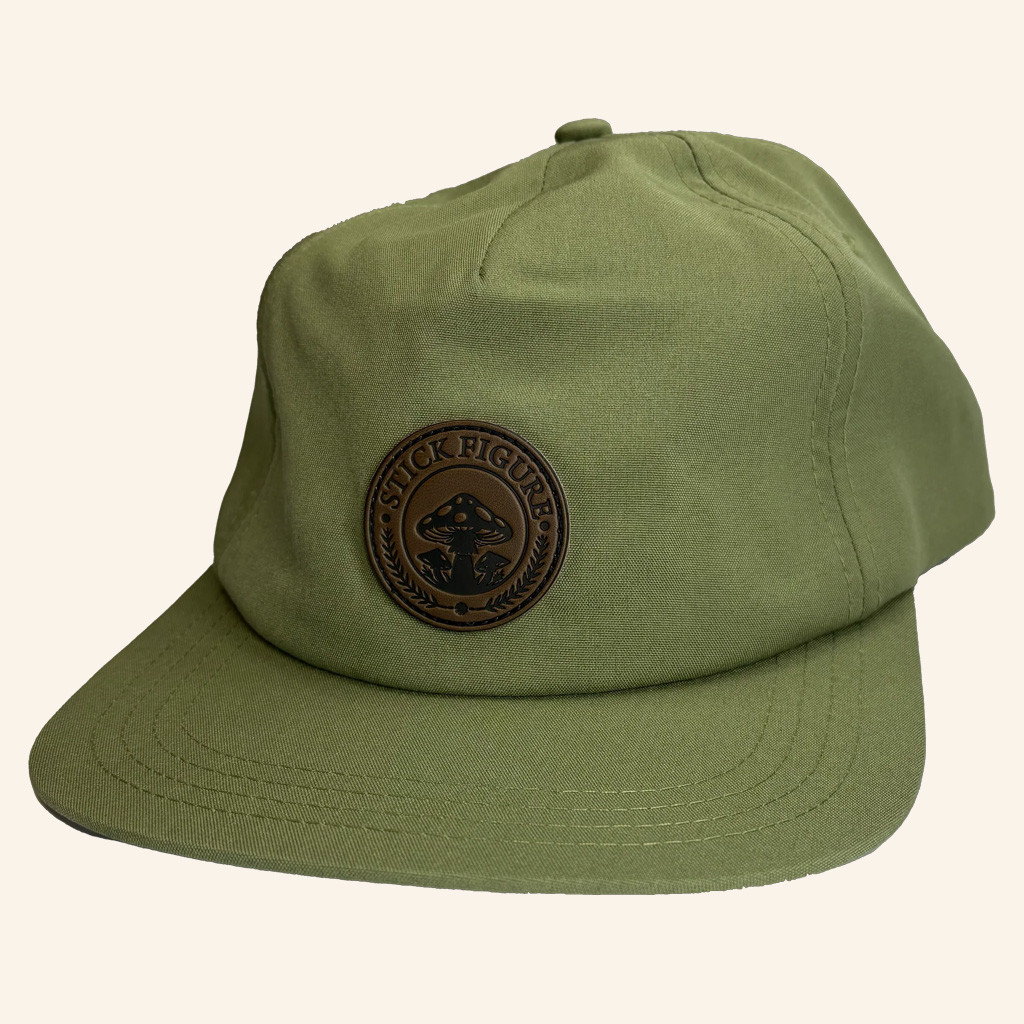 Stick Figure Merch Mushroom Unstructured Snapback Hat Music Lover Gifts For Him Stick Figure Merch Mushroom Unstructured Snapback Hat Music Lover Gifts For Him