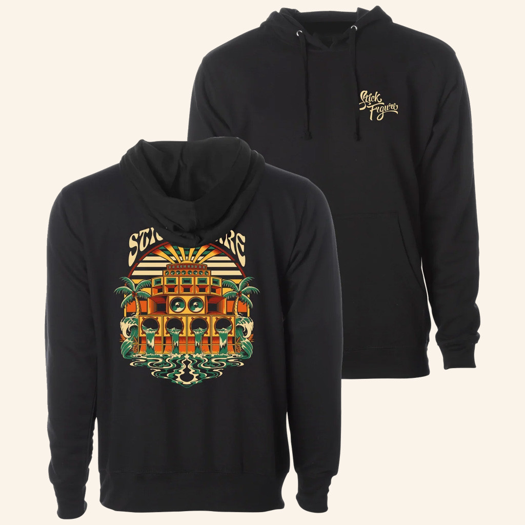 Stick Figure Merch Sound System Hoodie Gifts For Music Enthusiasts Stick Figure Merch Sound System Hoodie Gifts For Music Enthusiasts