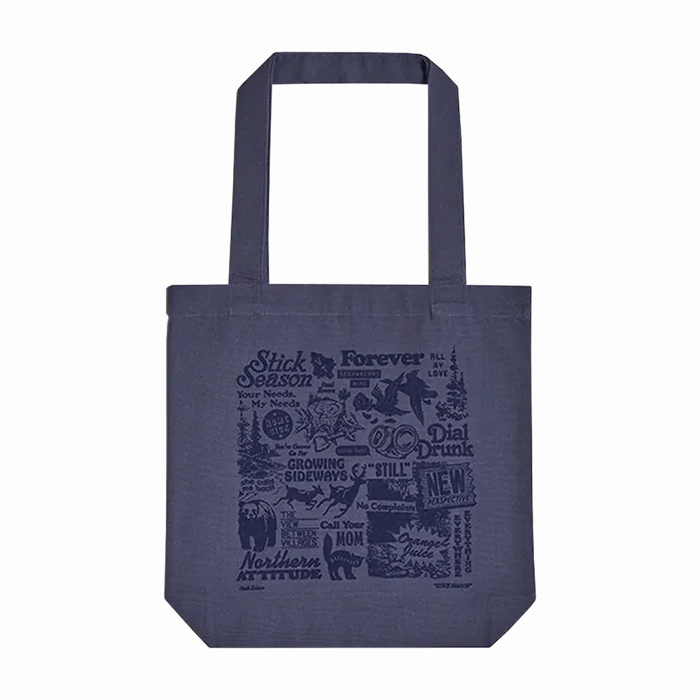 Stick Season Forever Noah Kahan Tote Bag Noah Kahan Lover Merch Unique Gift For Girlfriend