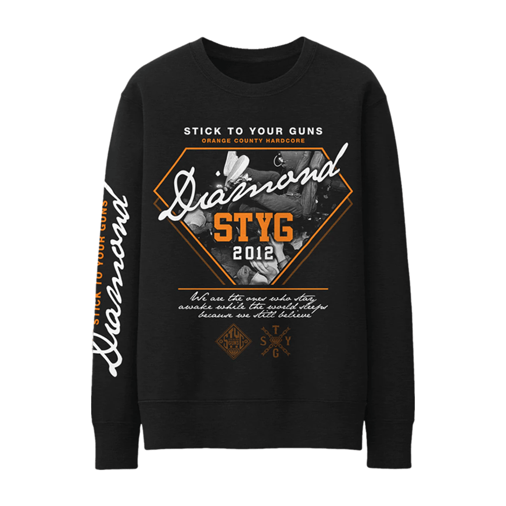 Stick To Your Guns Diamond Shirt Long Sleeve STYG Merch Statement Band Shirt