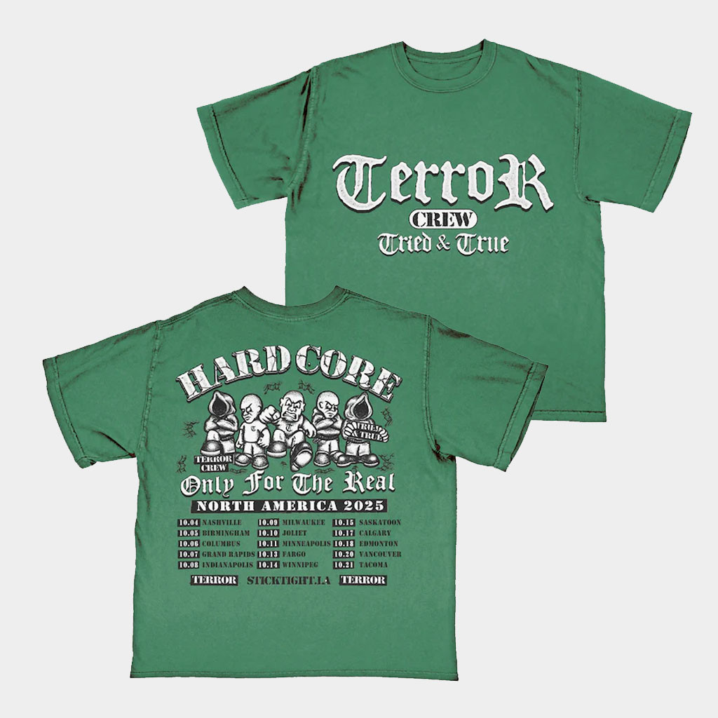 Sticktight Merch Terror Only 4 The Real Tour T-Shirt Gift Ideas For Music Lovers
