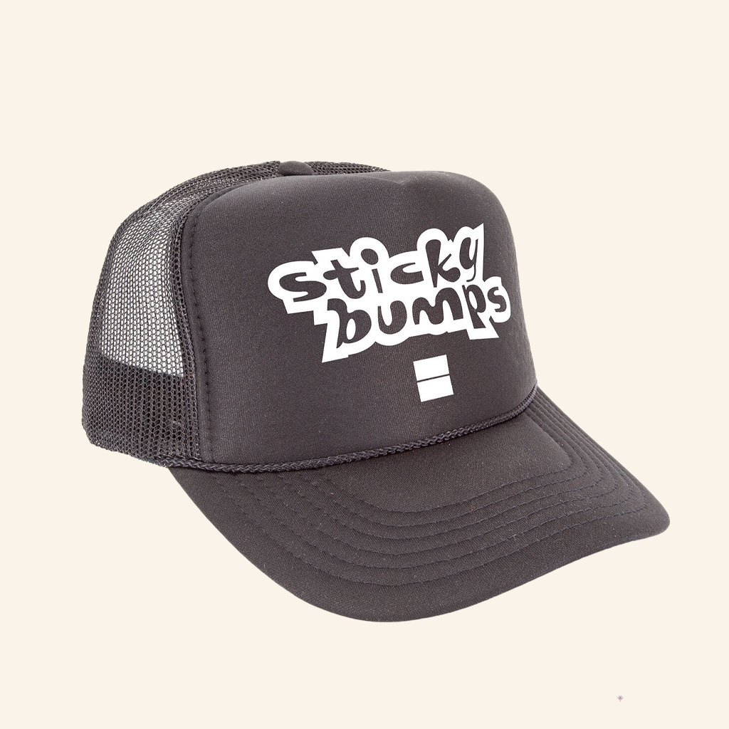 Sticky Bumps Merch Original Logo Trucker Hat Gifts Ideas For Boyfriend
