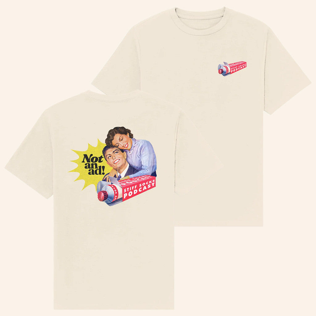 Stiff Socks Merch Not An Ad Cream T-Shirt Gifts For Besties Stiff Socks Merch Not An Ad Cream T-Shirt Gifts For Besties