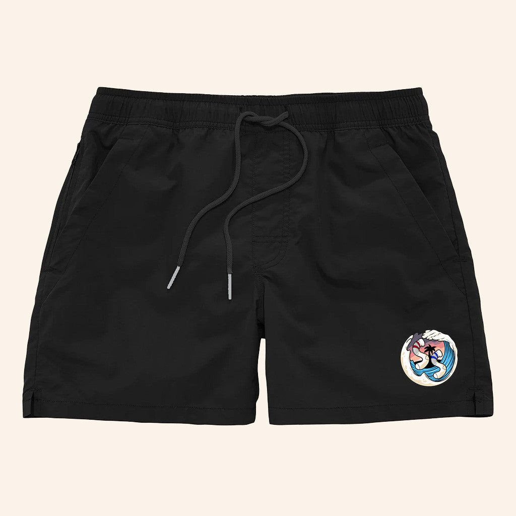 Stiff Socks Merch Summer Logo Baby Black Board Shorts Gift For Him