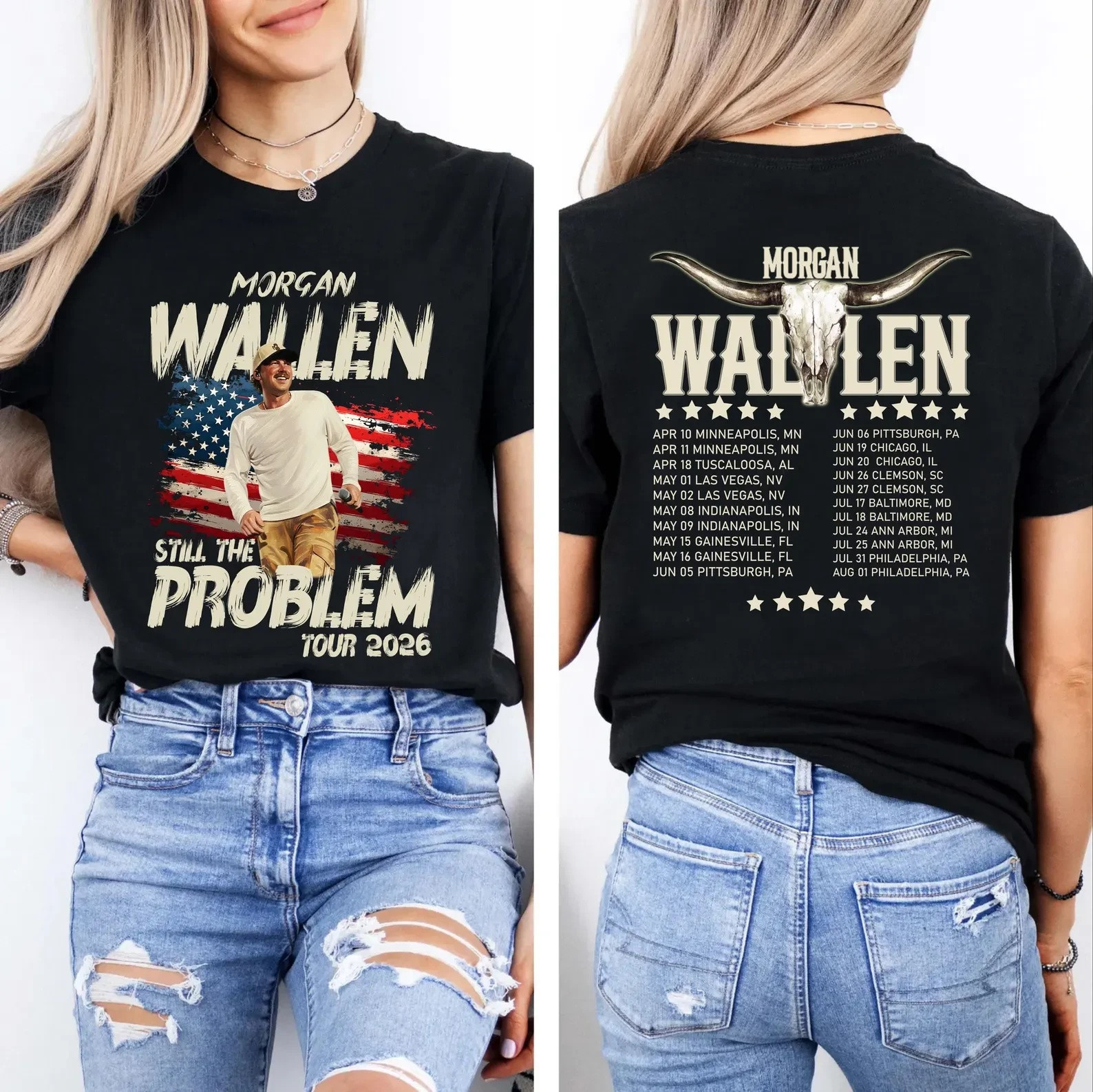 Still The Problem Tour 2026 Morgan Wallen T-Shirt Morgan Wallen Clothing Unique Gift For Country Music Lovers