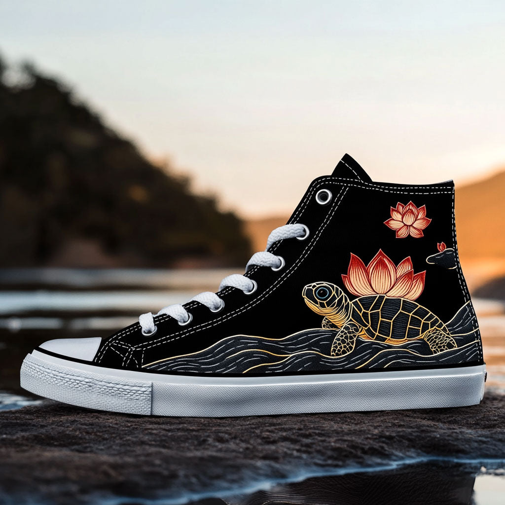 Stillwater Soles Canvas High Tops Everyday Merch Essential
