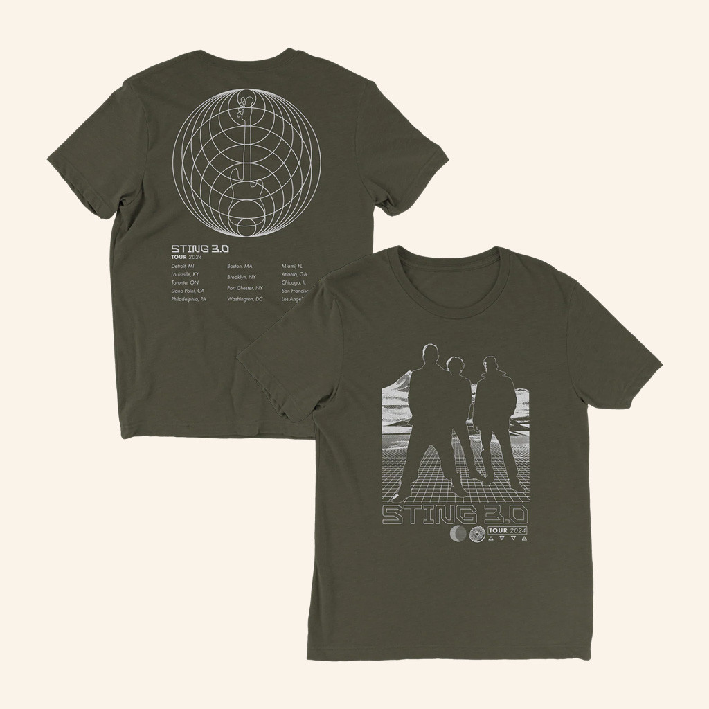 Sting Merch 3.0 Tour 2024 T-Shirt Best Gift Ideas For Music Lovers Sting Merch 3.0 Tour 2024 T-Shirt Best Gift Ideas For Music Lovers