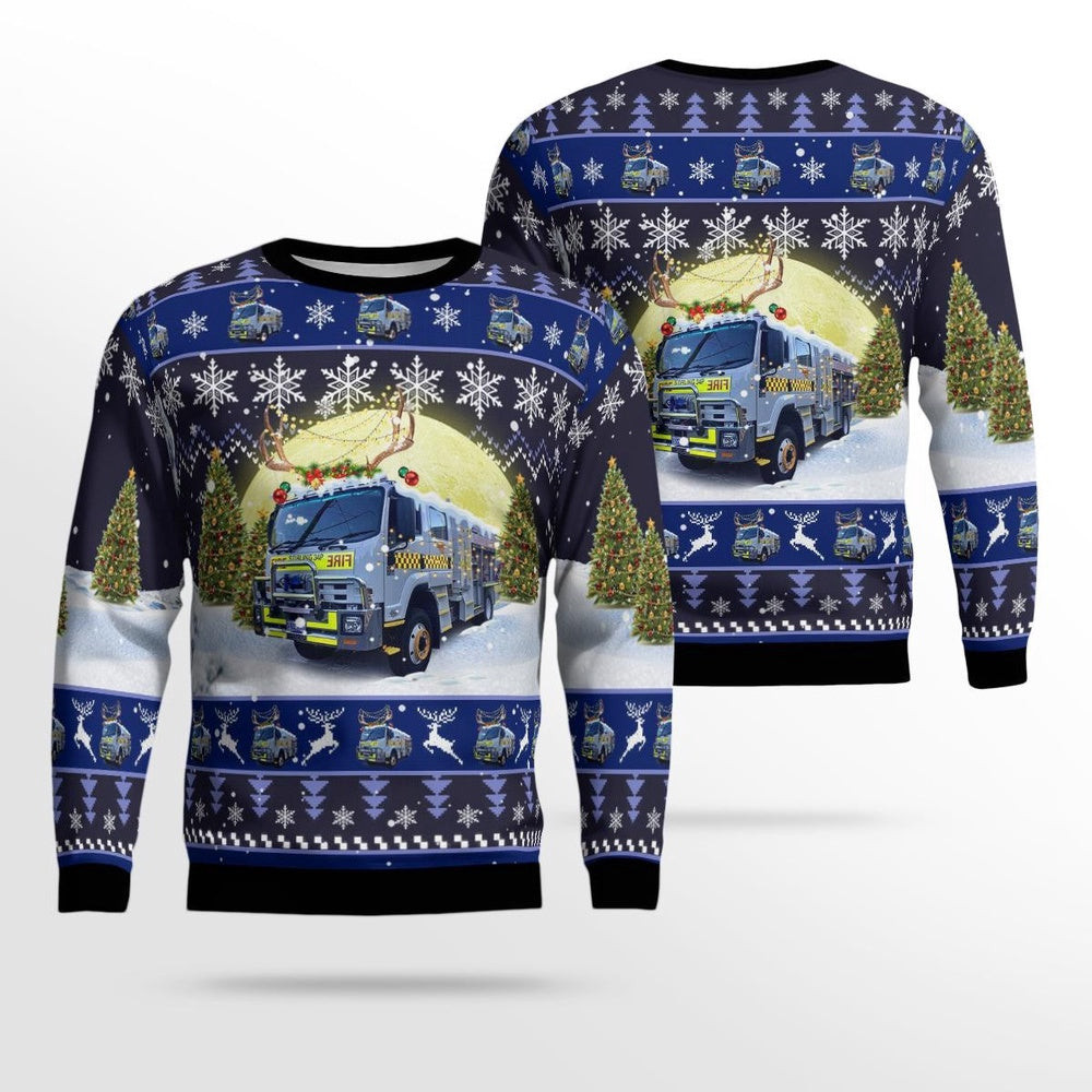 Stirling Country Fire Service Stirling South Australia Christmas AOP Ugly Sweater Unisex Christmas Gift