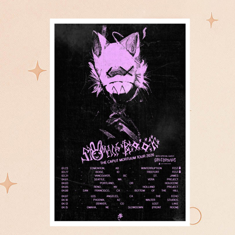 Stomach Book Merch Stomach Book Caput Mortuum Live Tour 2026 Poster Wall Art Decor Gifts