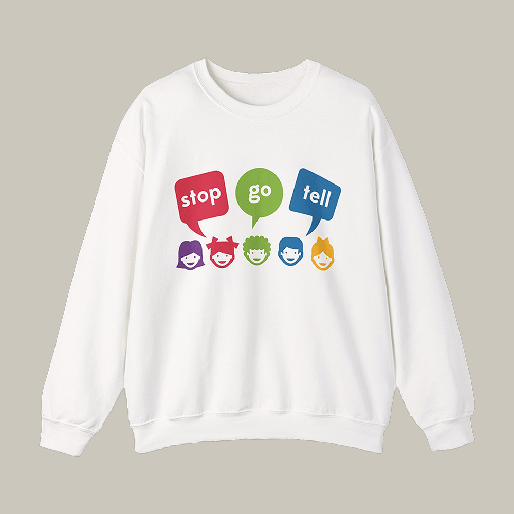 Stop Go Tell Bethesda Sweatshirt Bethesda Clothing Unique Gift For Girlfriend