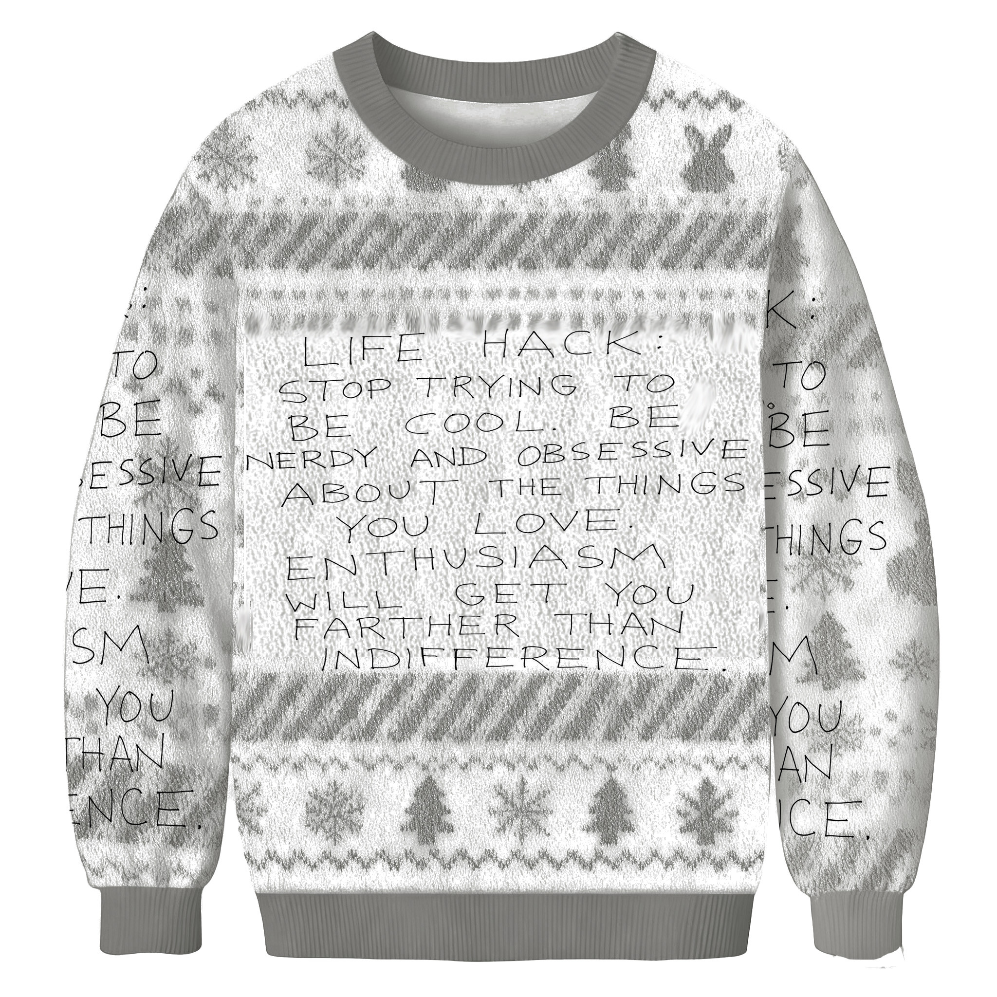 Stop Trying Tocool Christmas Ugly Sweater Winter Apparel Christmas Gifts For Boyfriend