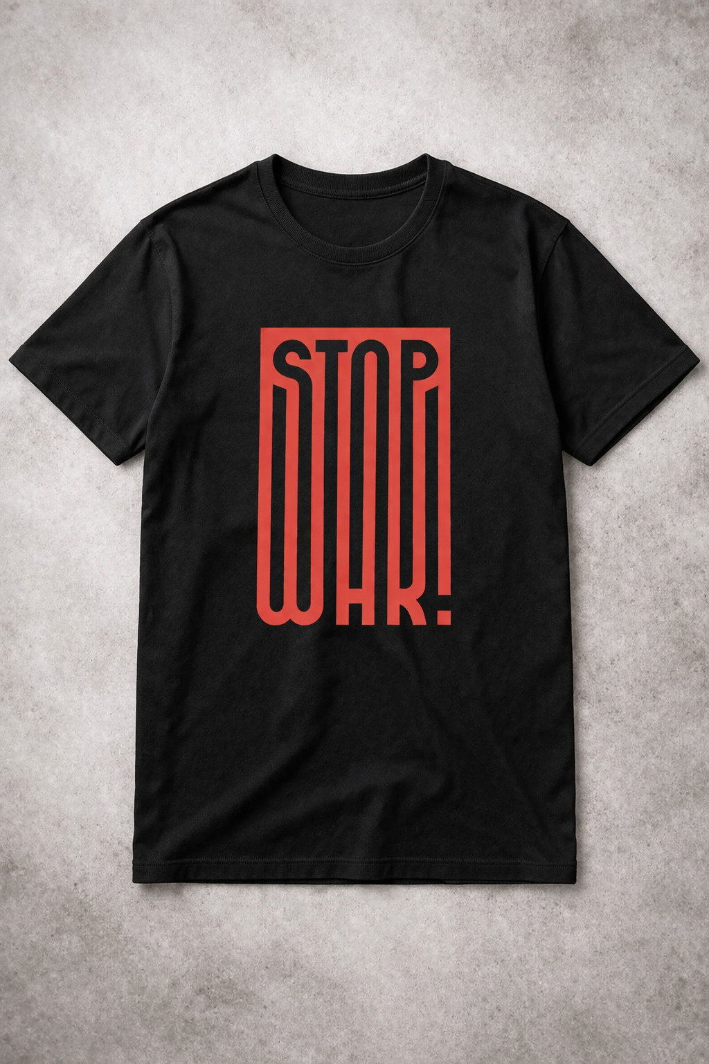 Stop War T-Shirt Anti War Peace Clothing Protest Political Statement Gift