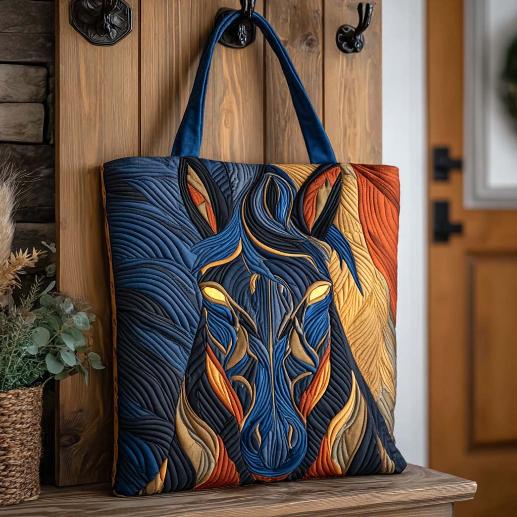 Storm Rider Quilted Tote Bag Horse Christmas Presents