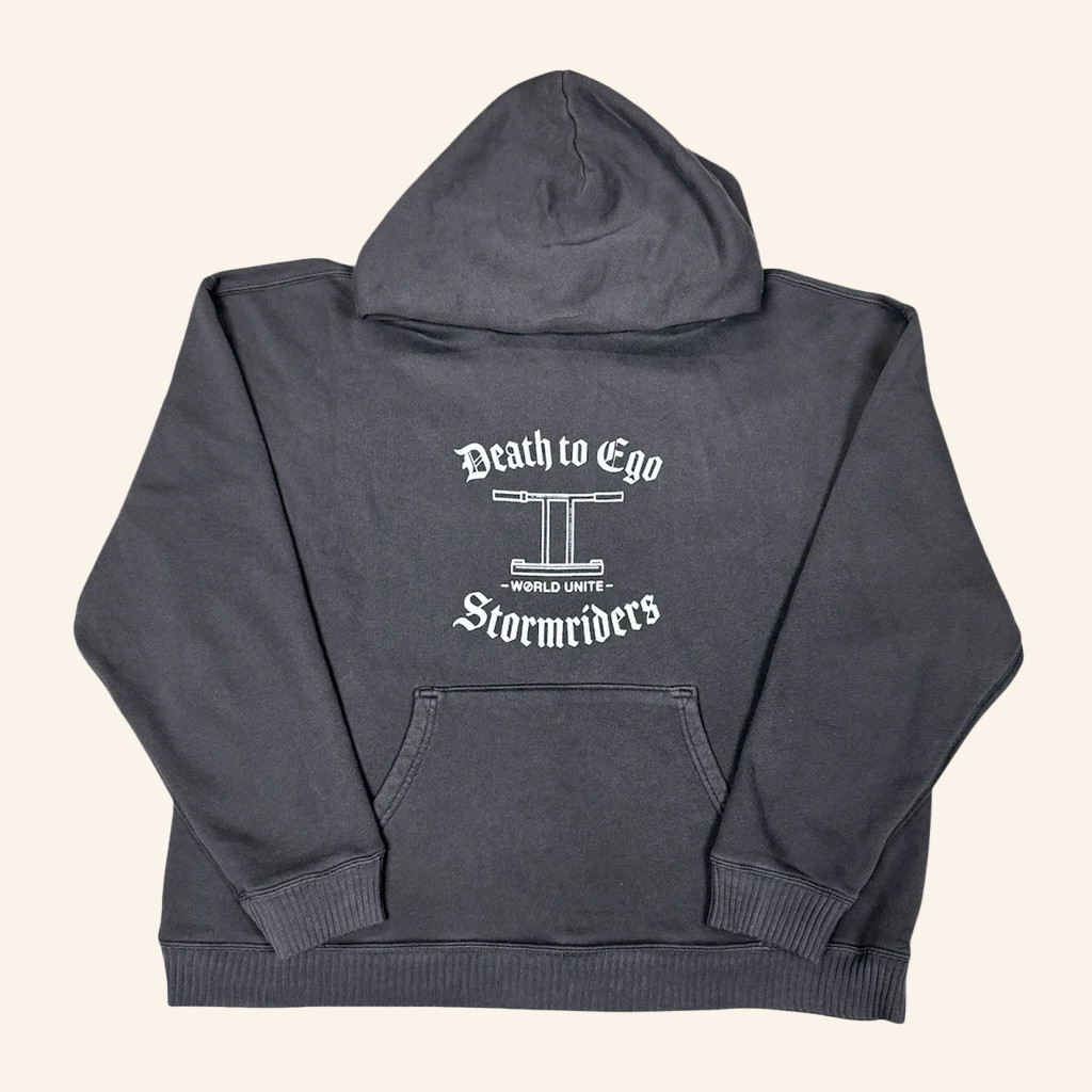 Stormrider Merch Death To Ego Hoodie Great Gifts For Boyfriend