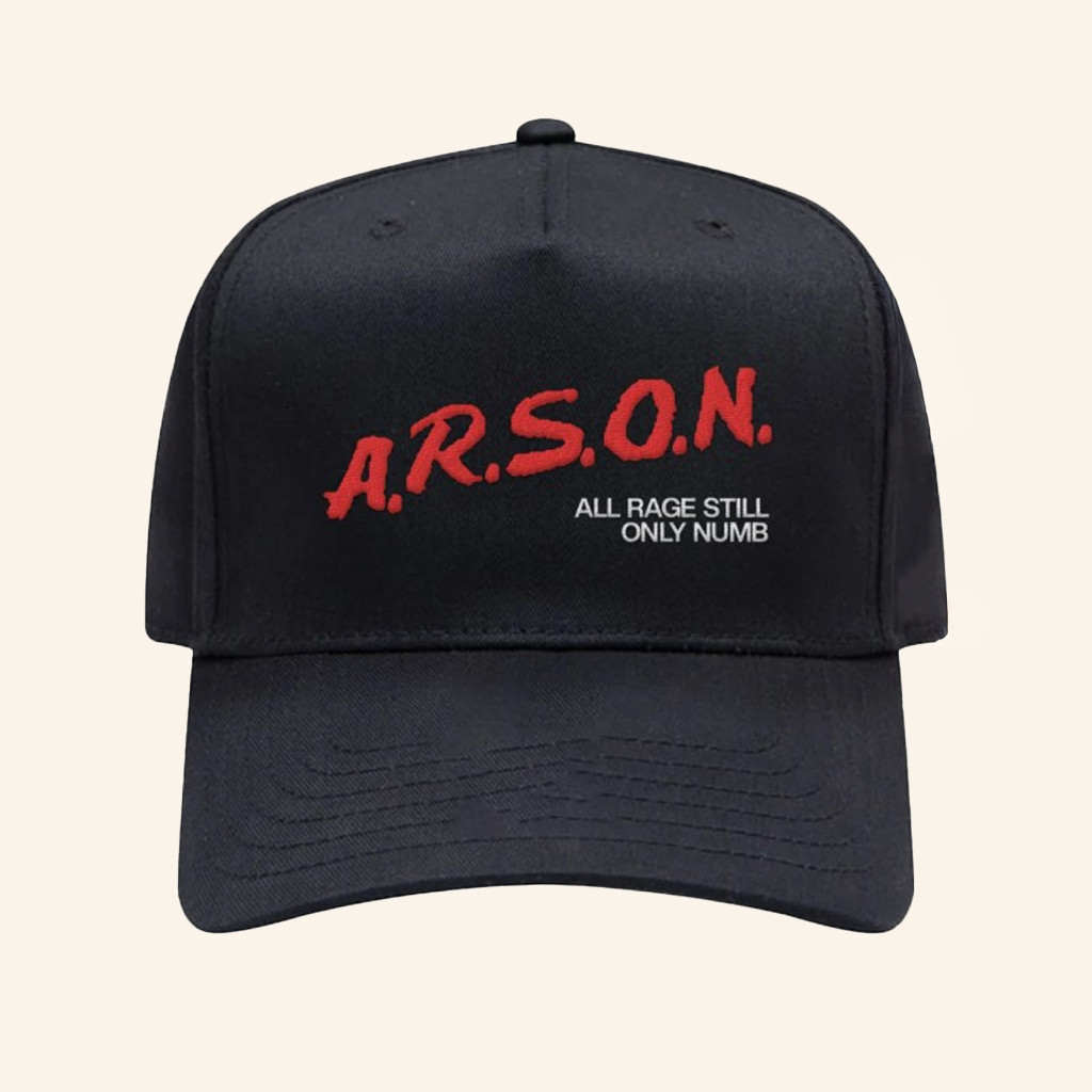 Story Of The Year Merch ARSON Embroidered Hat Christmas Gifts For Rock Lovers Story Of The Year Merch ARSON Embroidered Hat Christmas Gifts For Rock Lovers