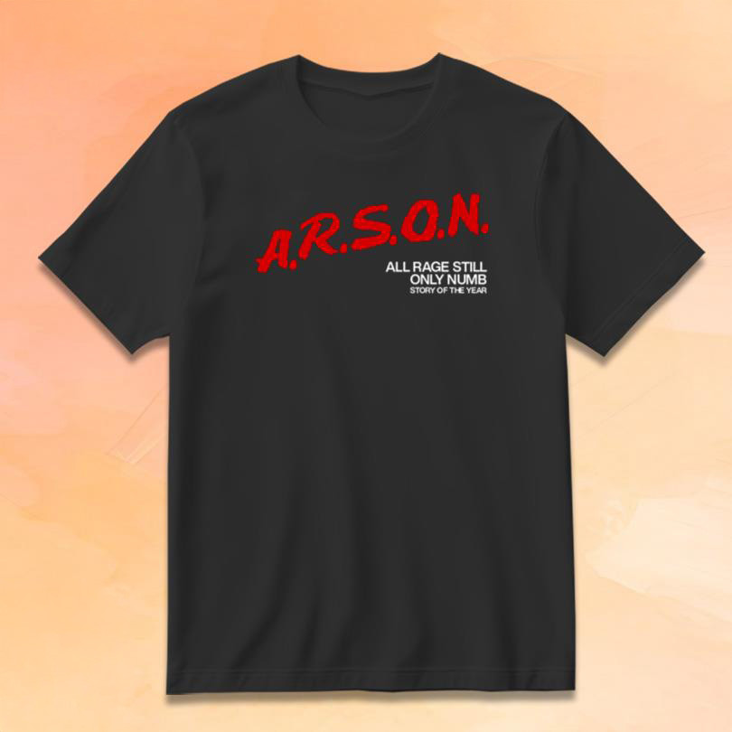 Story Of The Year Merch ARSON Vintage T-Shirt Gift Ideas For Rock Music Lovers Story Of The Year Merch ARSON Vintage T-Shirt Gift Ideas For Rock Music Lovers