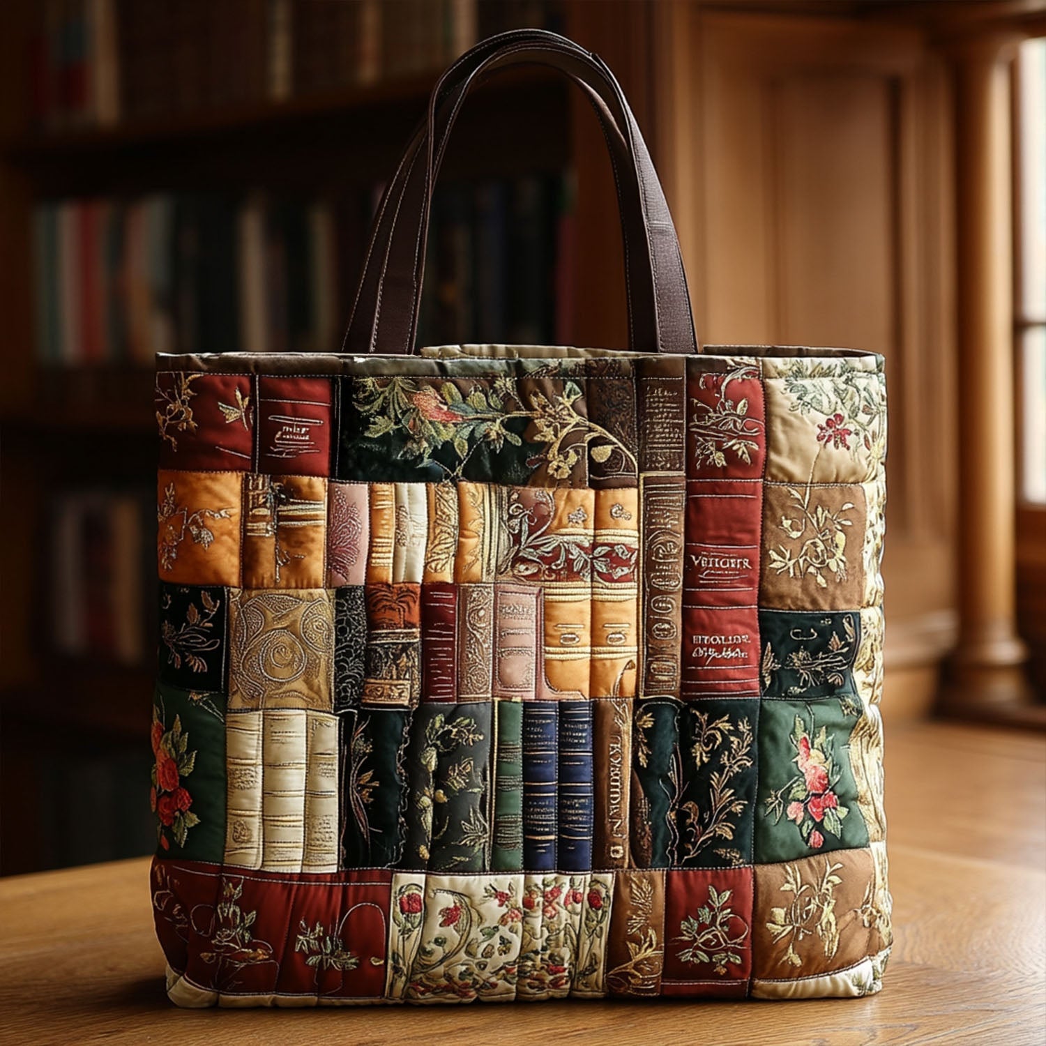 Story World Quilted Tote Bag Book Presents For Him