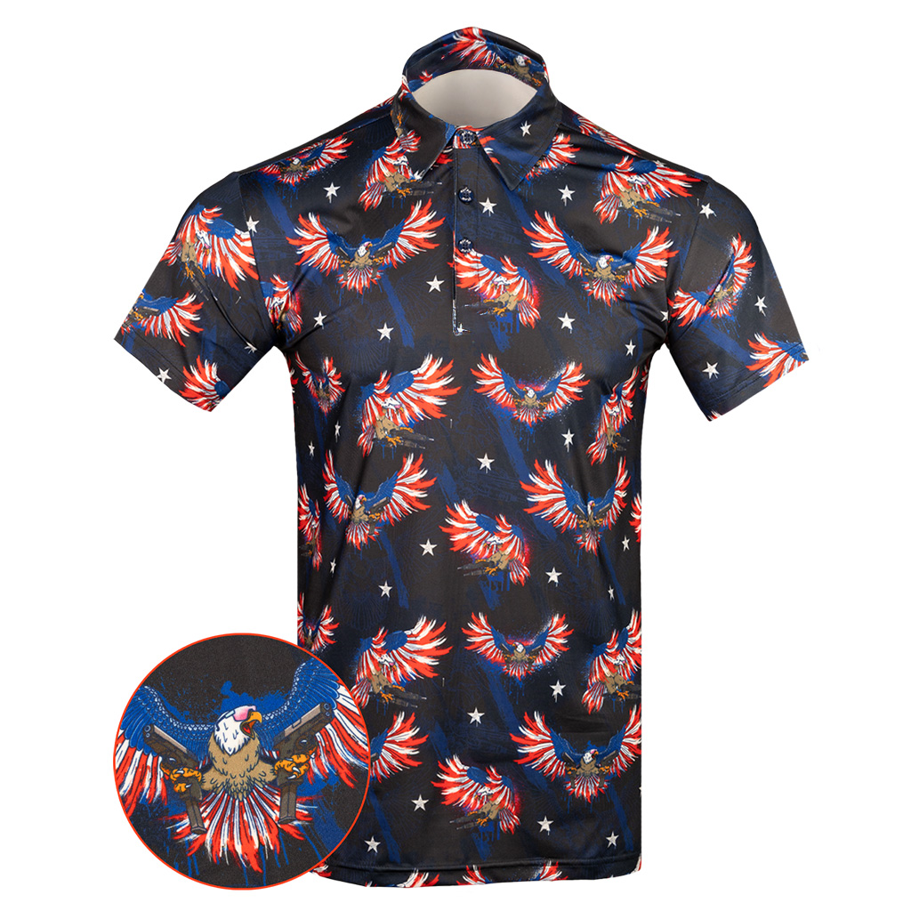 Strafing Run Polo Shirt US Eagle And Gun Tactical Polo Shirt Birthday Gift Ideas For Dad Strafing Run Polo Shirt US Eagle And Gun Tactical Polo Shirt Birthday Gift Ideas For Dad