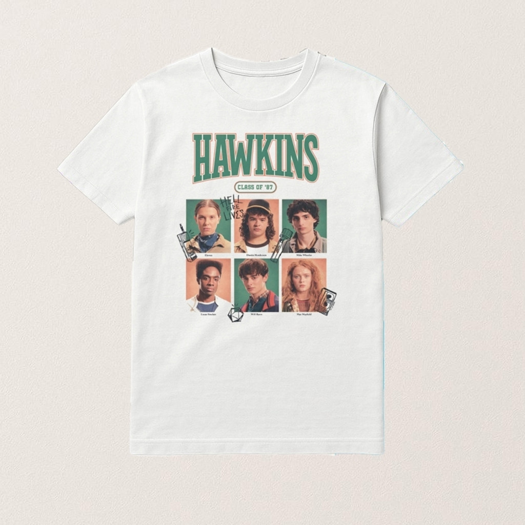 Stranger Thing Hawkins Class Of 87 Shirt Best Gifts For Boyfriend Stranger Thing Hawkins Class Of 87 Shirt Best Gifts For Boyfriend
