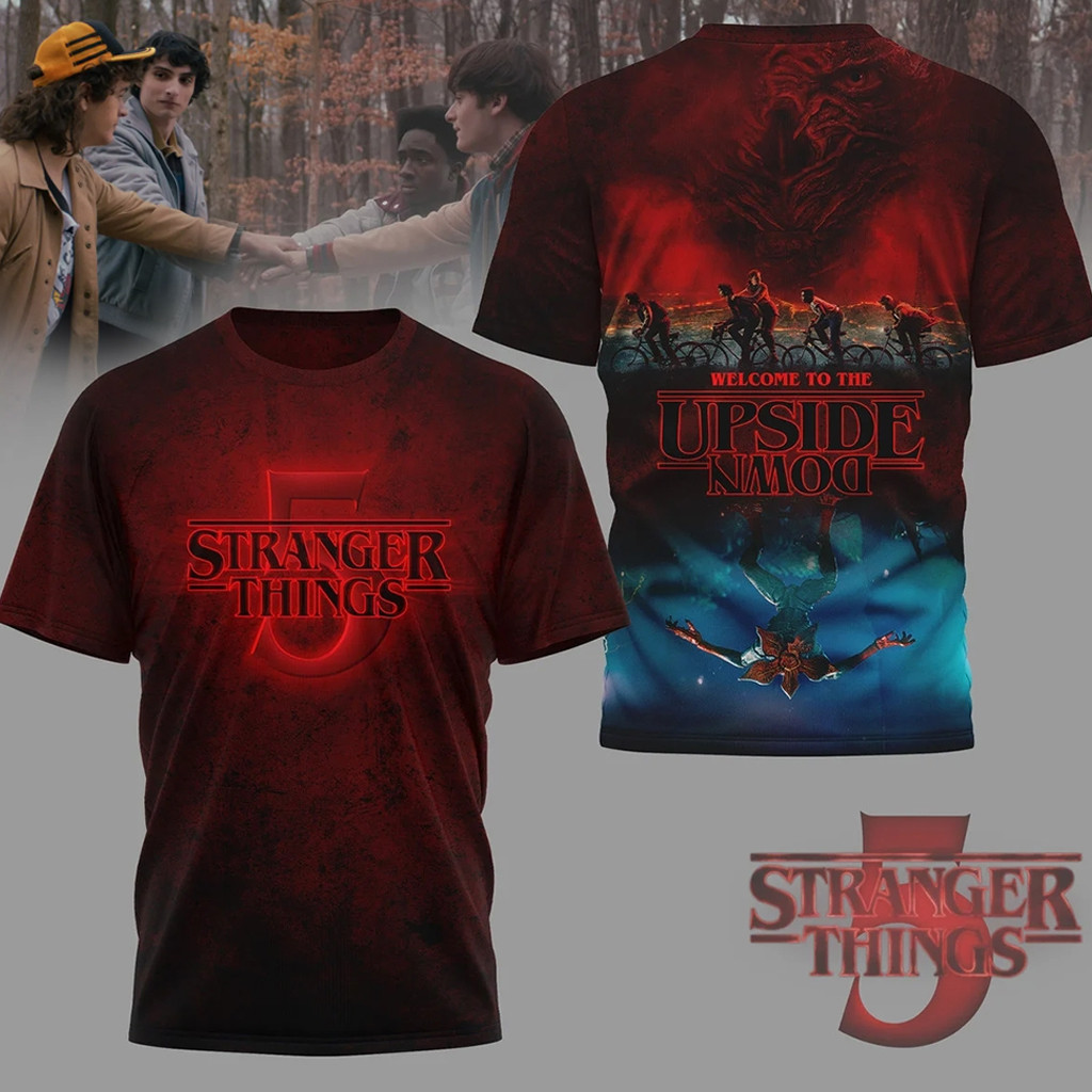 Stranger Things 5 Welcome To The Upside Down Shirt Fan Merch Gifts For Brother Stranger Things 5 Welcome To The Upside Down Shirt Fan Merch Gifts For Brother