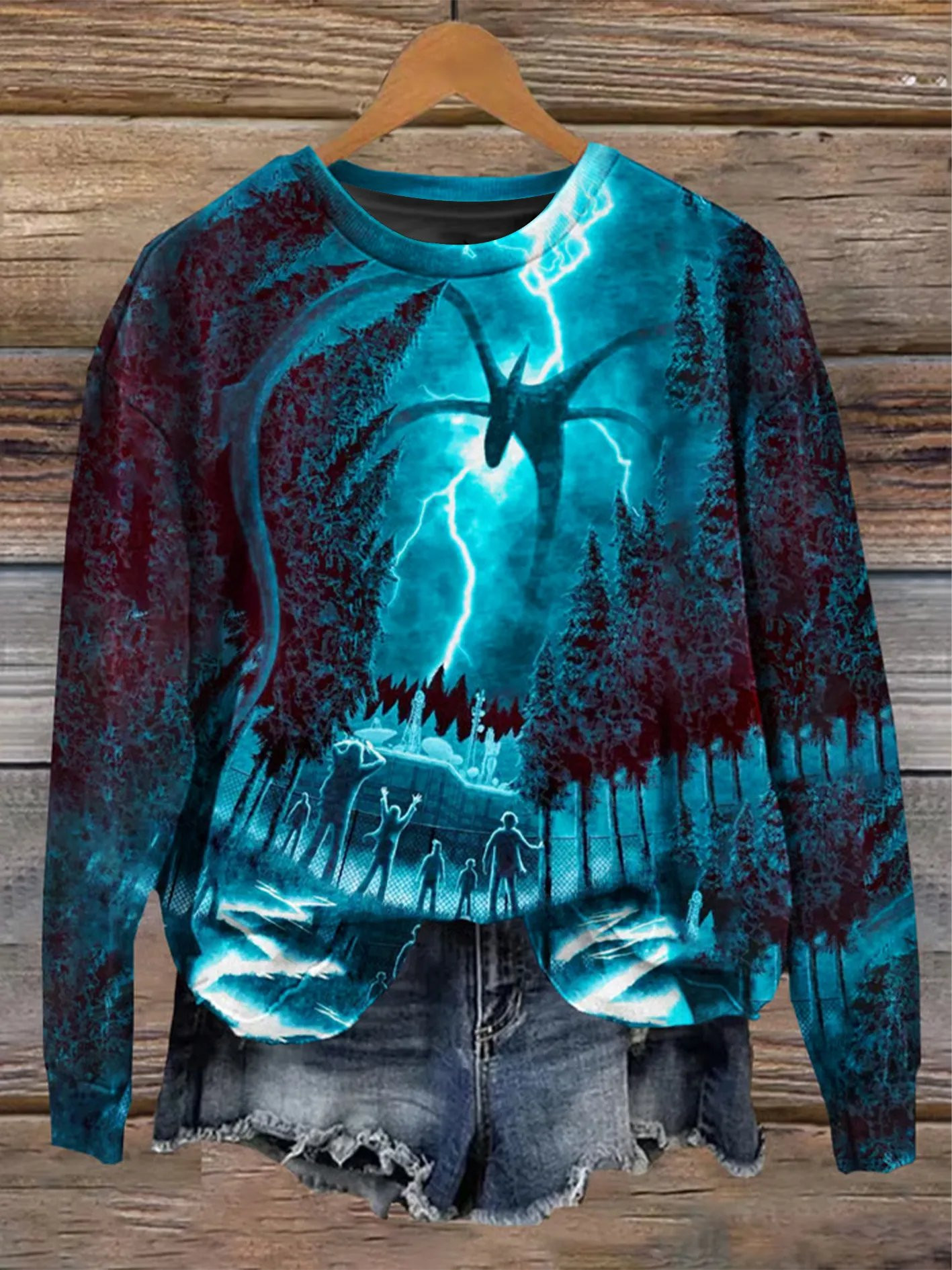 Stranger Things Merch 2025 Sweatshirt Stranger Things Apparel Gifts For Enthusiasts