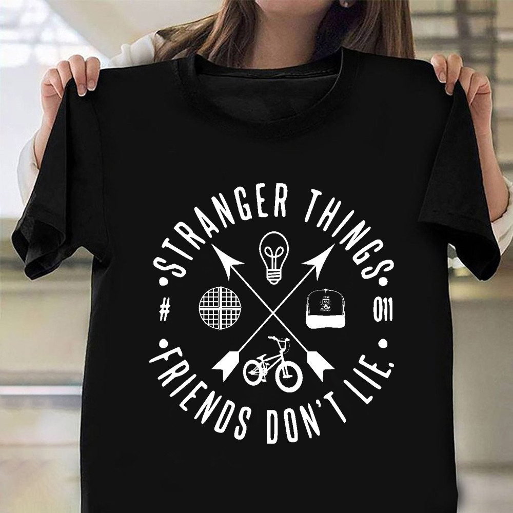 Stranger Things Merch Friends Don't Lie T-Shirt Stranger Things Merchandise Gifts For Fans