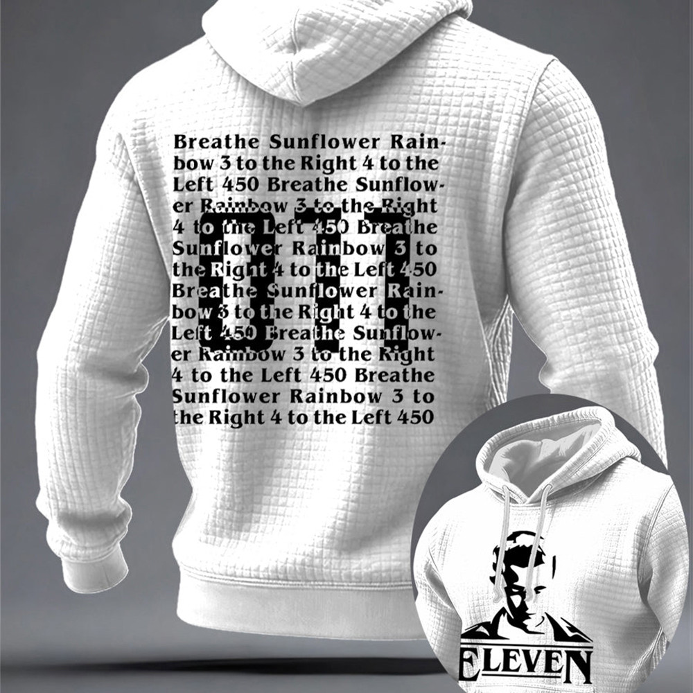 Stranger Things Merch Hoodie Eleven Portrait Fantasy Clothing Stranger Things Lover Xmas Gifts