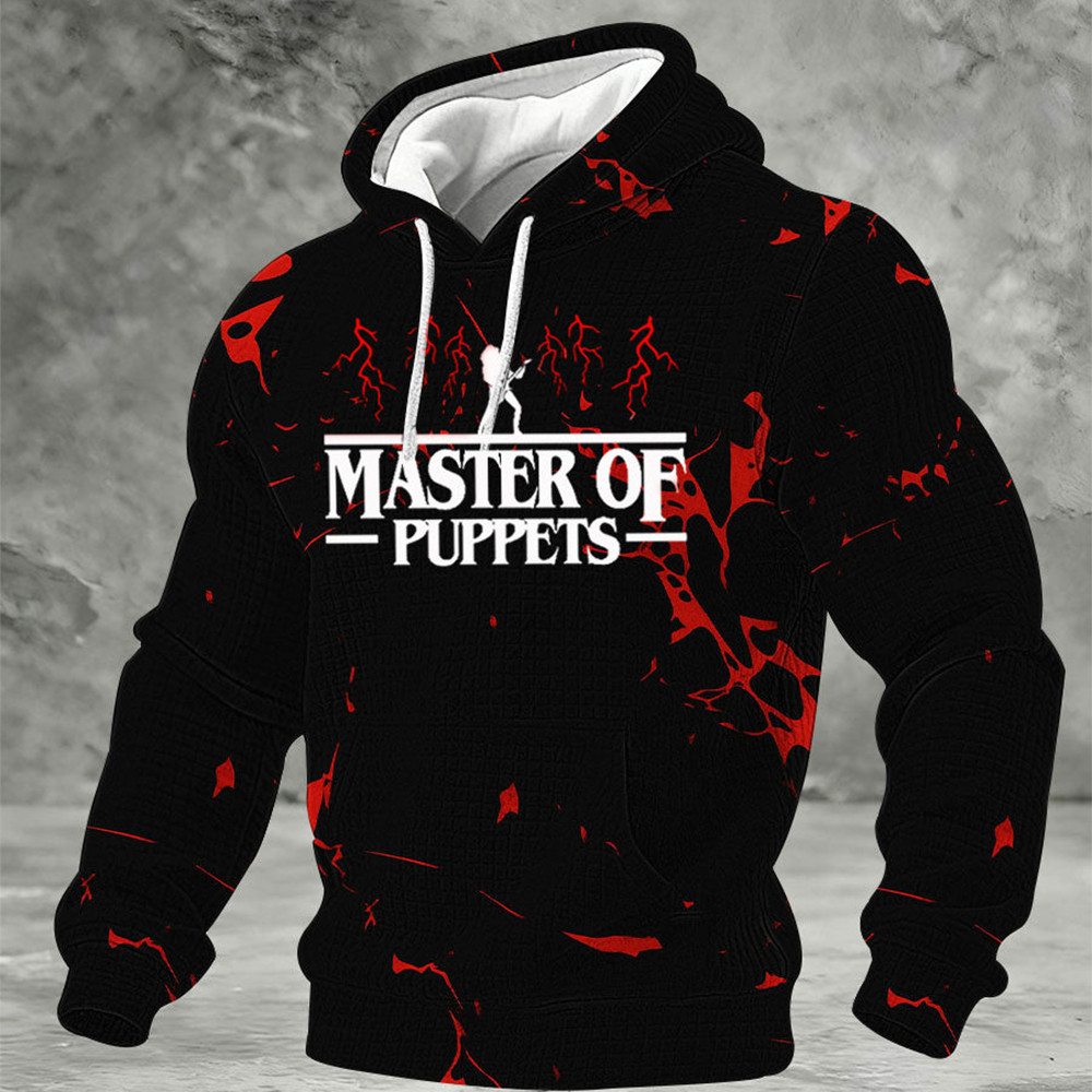 Stranger Things Merch Hoodie Master Of Puppets Fantasy Apparel Stranger Things Lover Presents