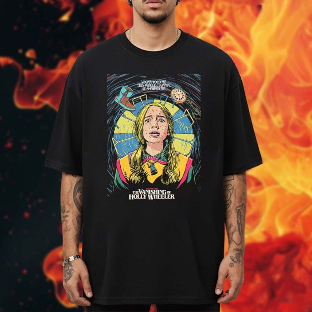 Stranger Things Merch Season 5 x Butcher Billy The Vanishing Of Holly Wheeler T-Shirt