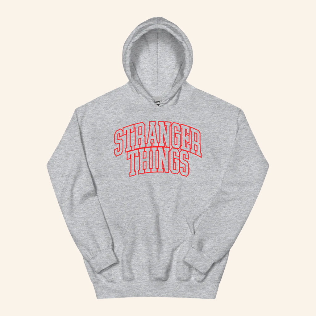 Stranger Things Merch Stranger Things Athletic Hoodie Husband Christmas Gift Ideas