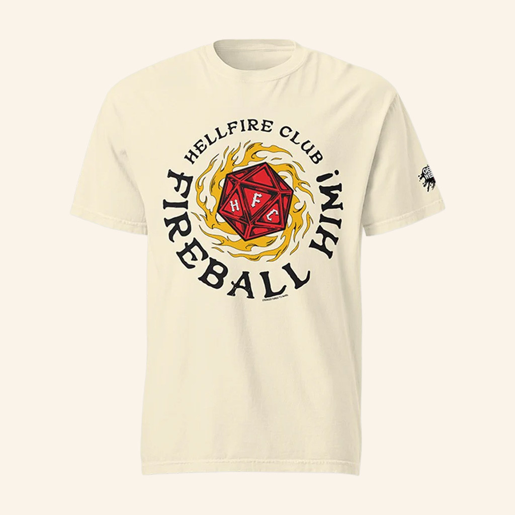 Stranger Things Merch Stranger Things Geeked Week 24 Fireball Him T-Shirt Gifts For Him