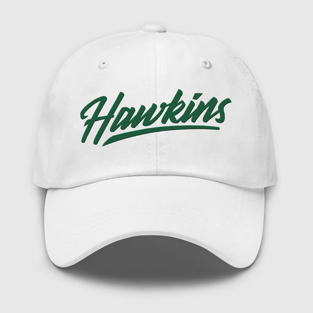 Stranger Things Merch Stranger Things Hawkins Embroidered Hat Christmas Present For Boyfriend