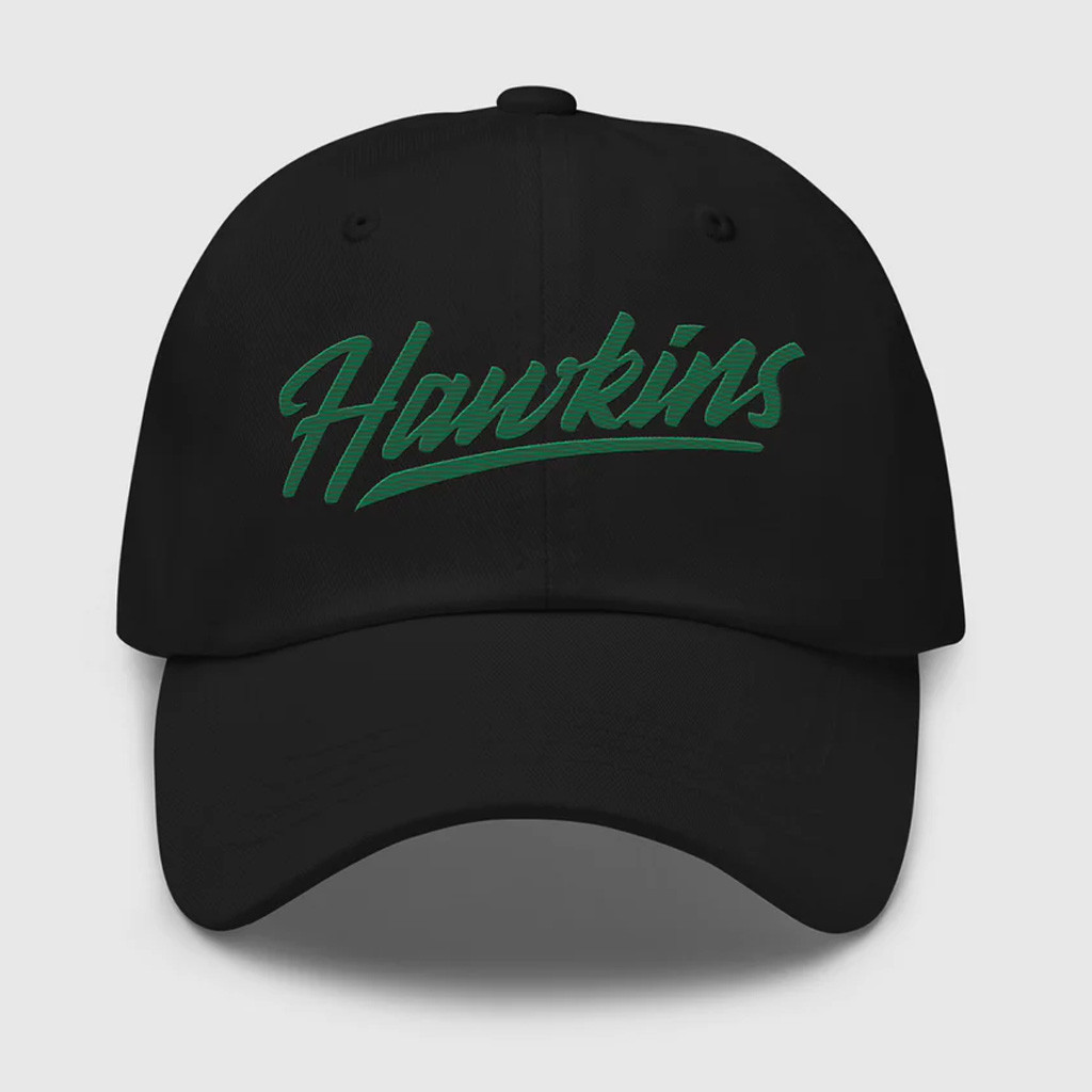 Stranger Things Merch Stranger Things Hawkins Embroidered Hat Present For Him