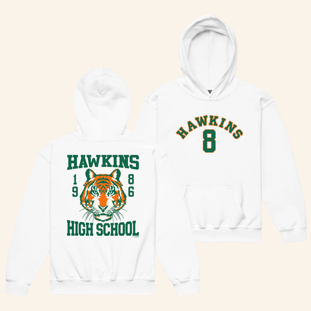 Stranger Things Merch Stranger Things Hawkins High School Hoodie Best Gifts For Dad Stranger Things Merch Stranger Things Hawkins High School Hoodie Best Gifts For Dad