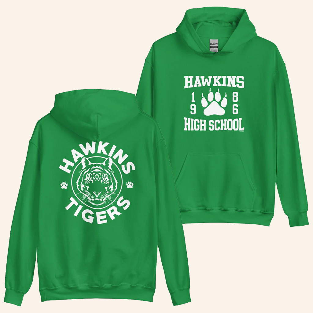 Stranger Things Merch Stranger Things Hawkins High School Hoodie Gifts For Son Stranger Things Merch Stranger Things Hawkins High School Hoodie Gifts For Son
