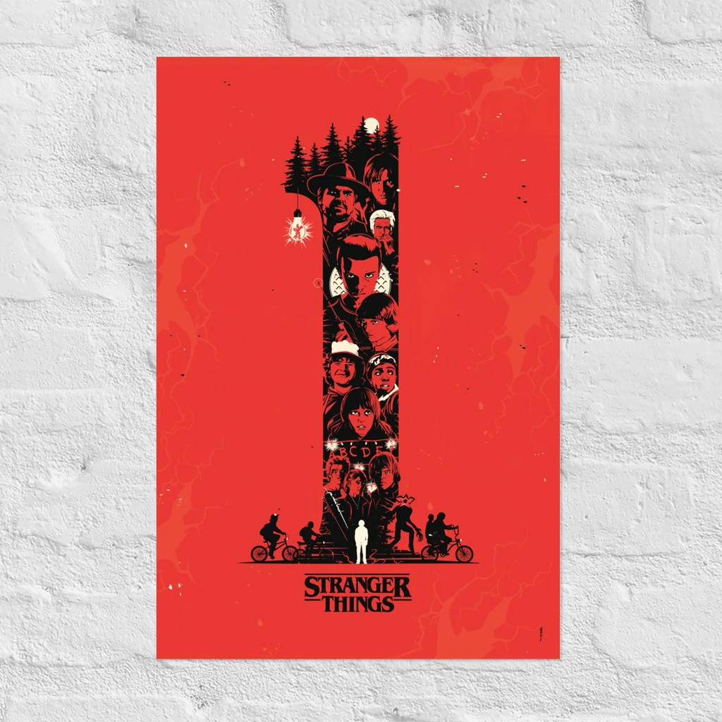 Stranger Things Merch Stranger Things Poster Season 1 Collage Poster Living Room Wall Art Stranger Things Merch Stranger Things Poster Season 1 Collage Poster Living Room Wall Art