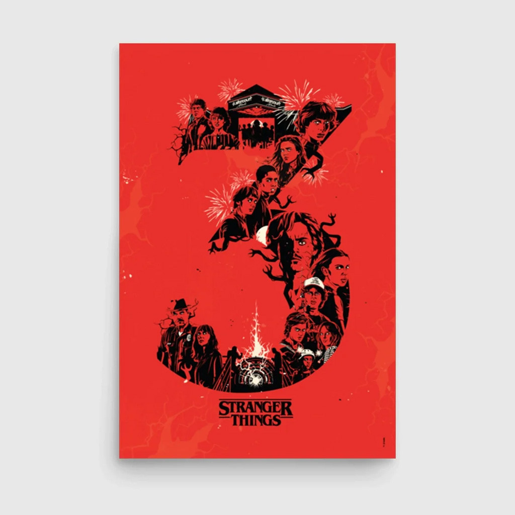 Stranger Things Merch Stranger Things Poster Season 3 Collage Poster Wall Art For Fans Stranger Things Merch Stranger Things Poster Season 3 Collage Poster Wall Art For Fans