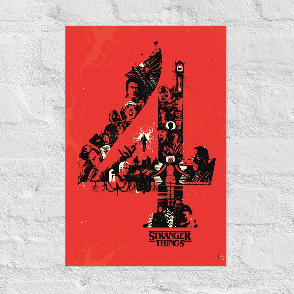 Stranger Things Merch Stranger Things Poster Season 4 Collage Poster Gifts For Fans Stranger Things Merch Stranger Things Poster Season 4 Collage Poster Gifts For Fans