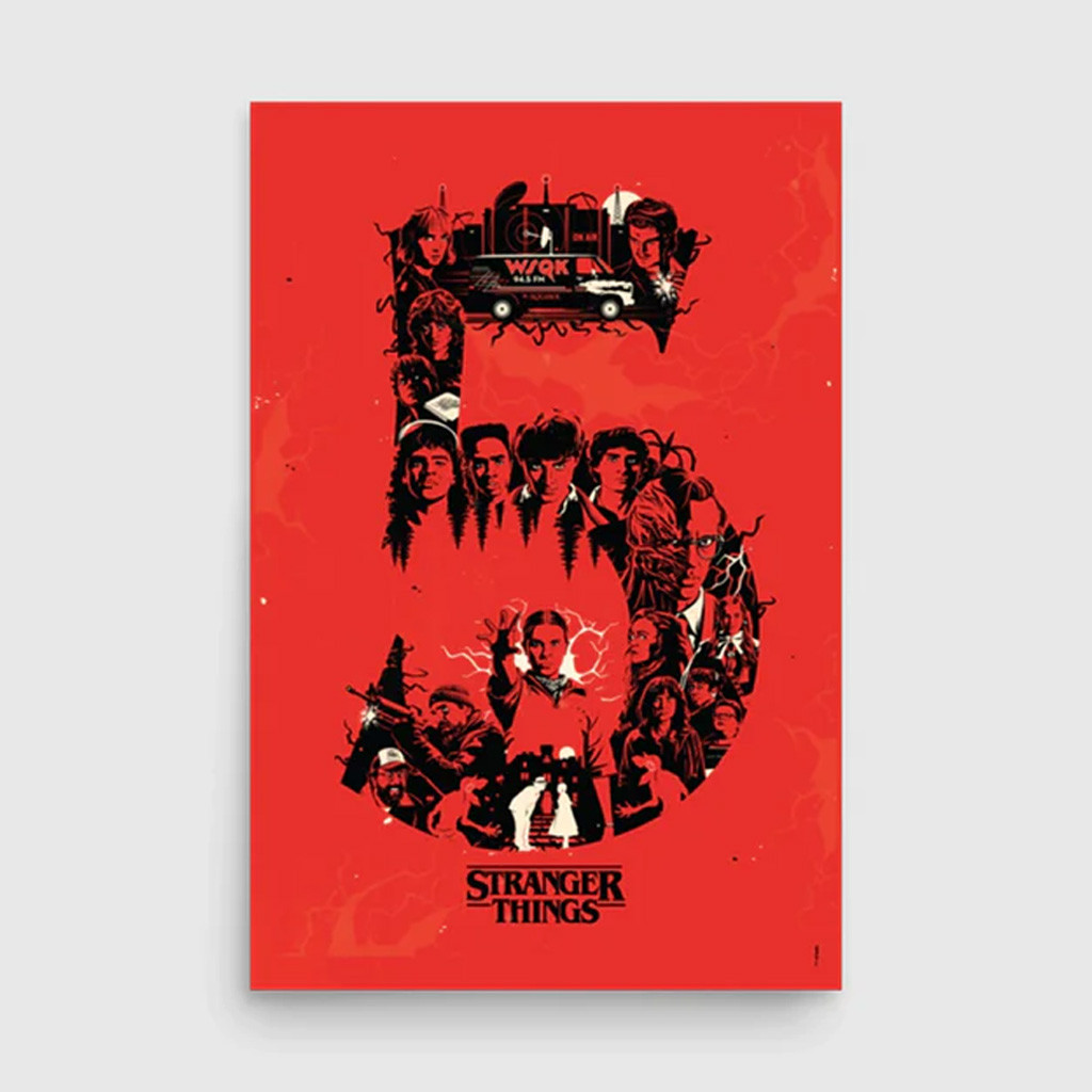 Stranger Things Merch Stranger Things Poster Season 5 Collage Poster Home Wall Decor Stranger Things Merch Stranger Things Poster Season 5 Collage Poster Home Wall Decor