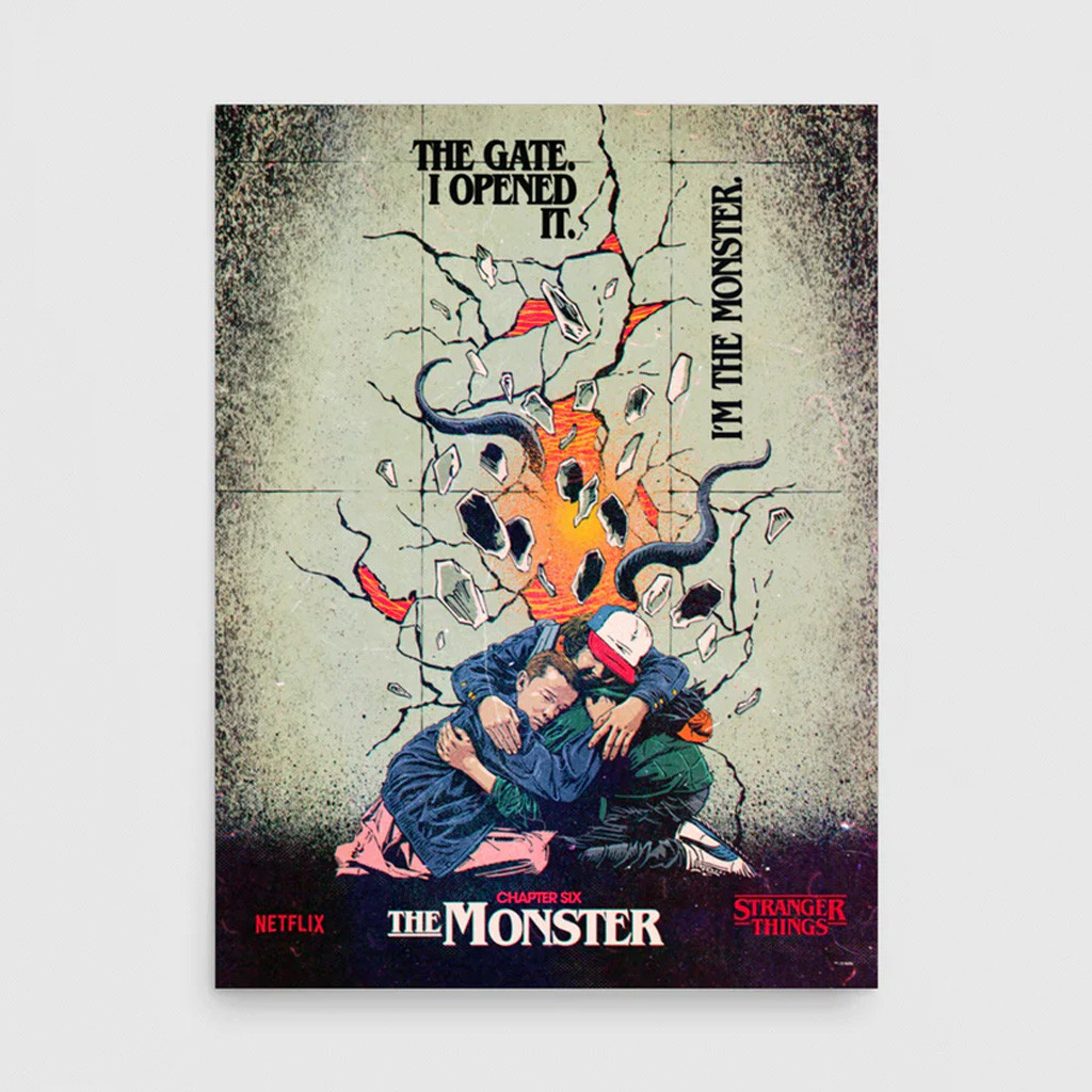 Stranger Things Merch Stranger Things Season 1 x Butcher Billy The Monster Poster Home Decor Stranger Things Merch Stranger Things Season 1 x Butcher Billy The Monster Poster Home Decor