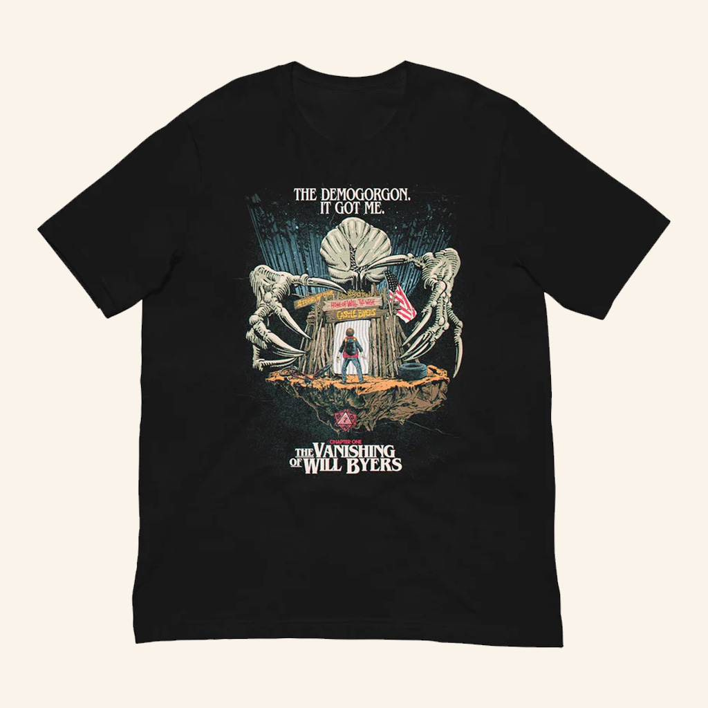 Stranger Things Merch Stranger Things Season 1 x Butcher Billy Vanishing of Will Byers T-Shirt Stranger Things Merch Stranger Things Season 1 x Butcher Billy Vanishing of Will Byers T-Shirt