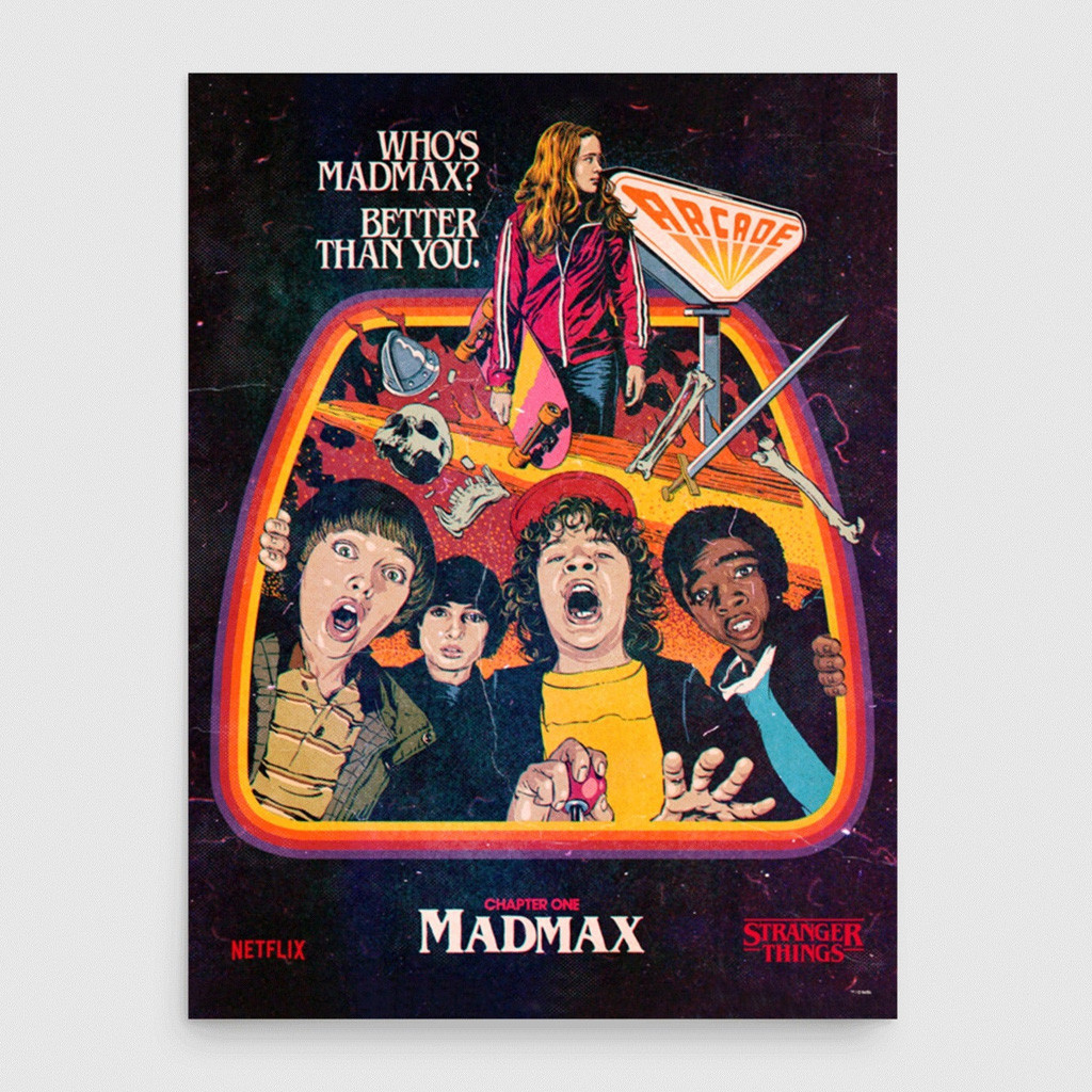 Stranger Things Merch Stranger Things Season 2 x Butcher Billy Madmax Poster Home Decor Stranger Things Merch Stranger Things Season 2 x Butcher Billy Madmax Poster Home Decor