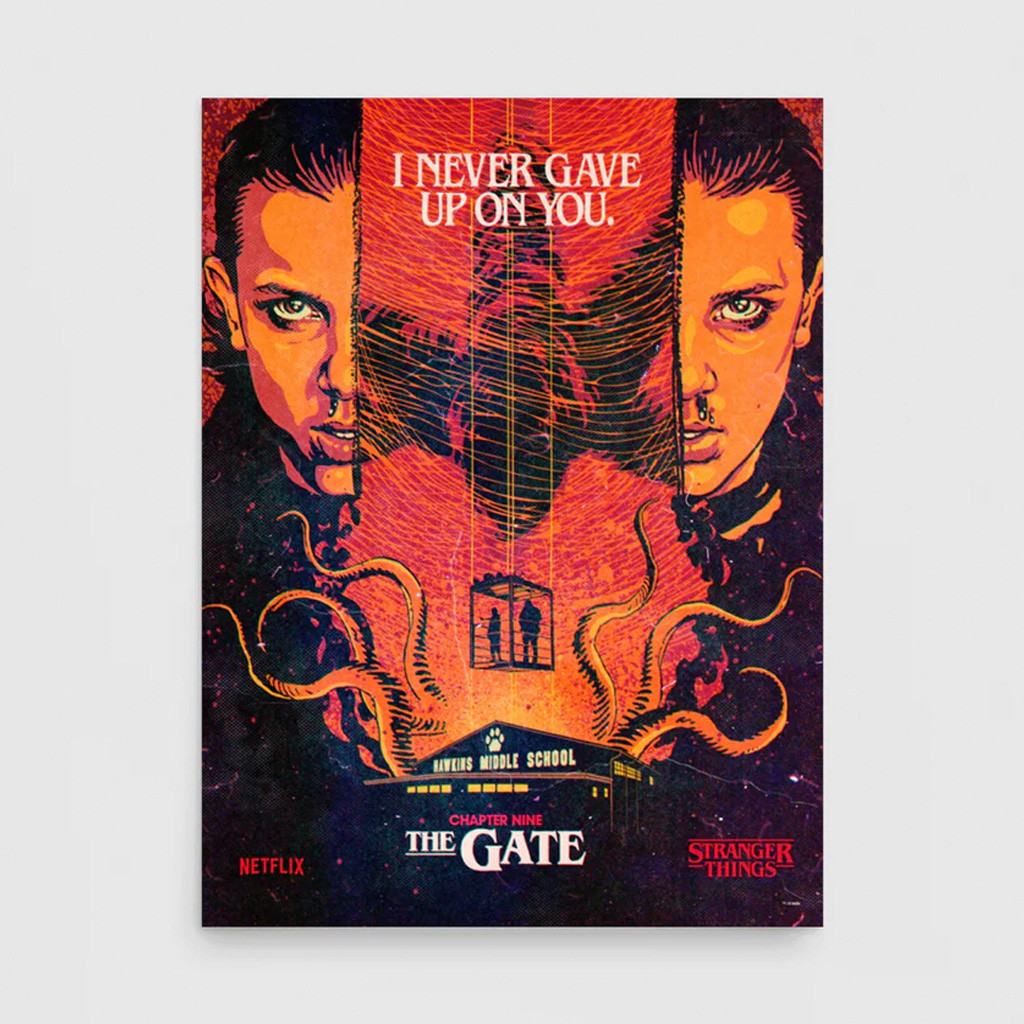 Stranger Things Merch Stranger Things Season 2 x Butcher Billy The Gate Poster Wall Decor Stranger Things Merch Stranger Things Season 2 x Butcher Billy The Gate Poster Wall Decor